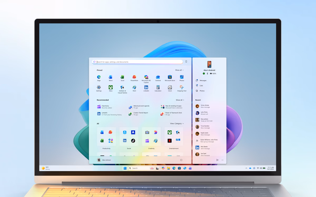 <p>redesigned menu</p>
